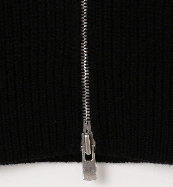 GALERIE VIE「ファインウーレン ジップベスト」|ニット・セーター|