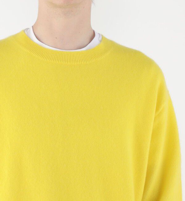 GALERIE VIE「バルキーカシミヤ クルーネックプルオーバー」|ニット・セーター|