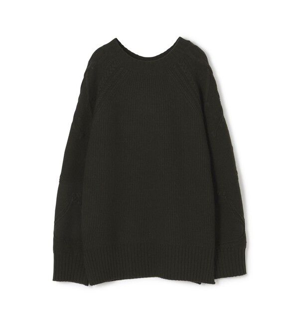 セミウーステッドウール クルーネックプルオーバー（DES PRES