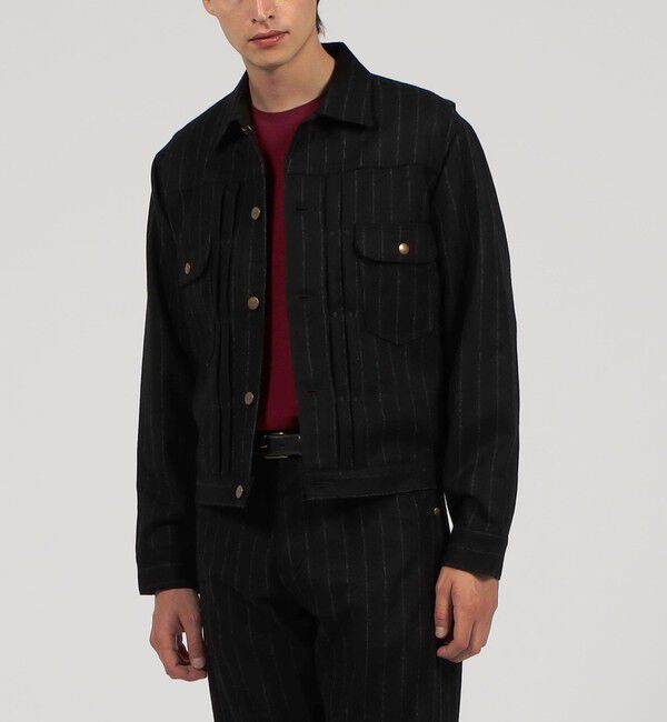 TOMORROWLAND MENS「【別注】Wrangler 111MJ ウールフランネル ブルゾン FOX BROTHERS」|ブルゾン・スタジャン|