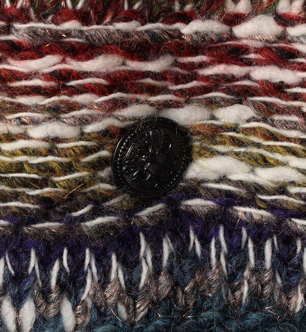 MACPHEE「ニットボンディング クロップドジャケット」|カーディガン|