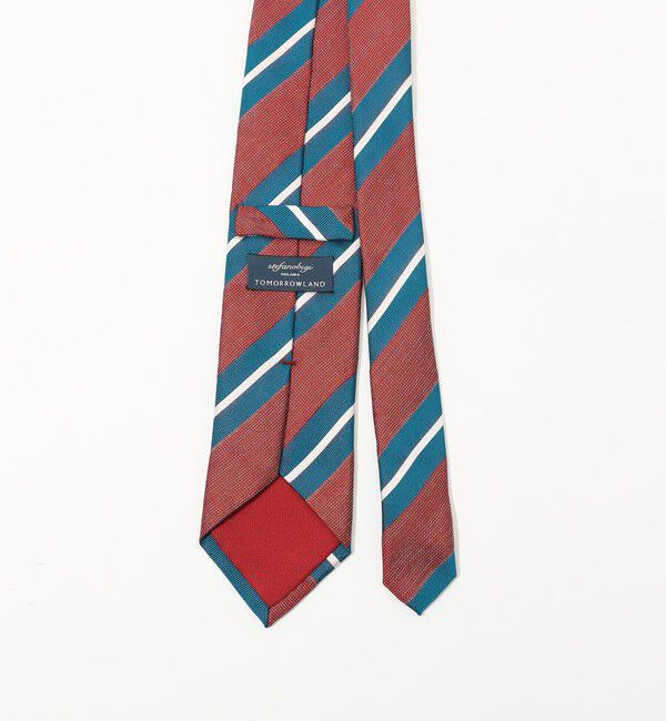 TOMORROWLAND GOODS「STEFANO BIGI シルク レジメンタルネクタイ」|ネクタイ・蝶ネクタイ|