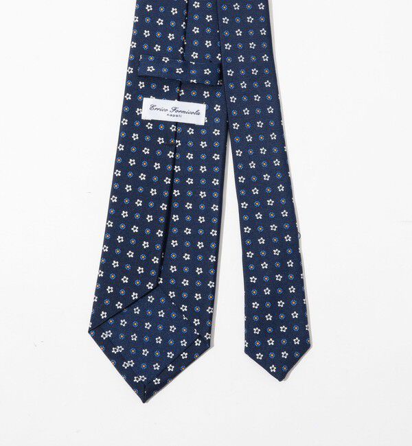 TOMORROWLAND GOODS「ERRICO FORMICOLA シルク プリント小紋柄ネクタイ」|ネクタイ・蝶ネクタイ|