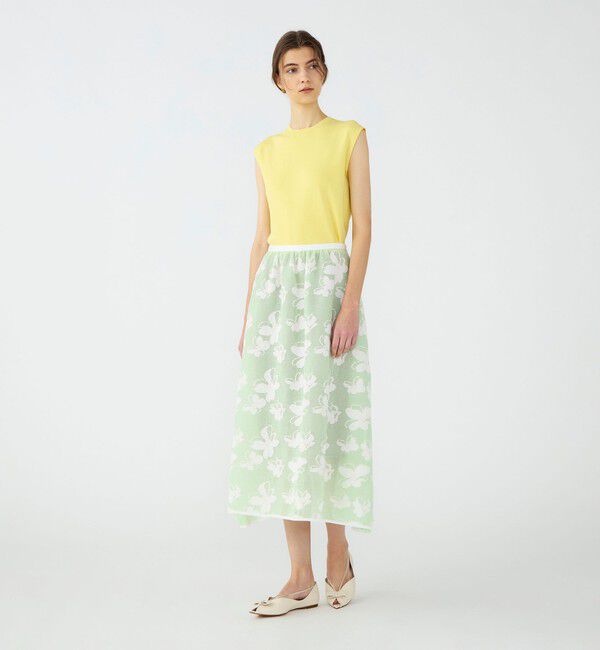 Ballsey「ハイゲージコットン ノースリーブプルオーバー」|ニット・セーター|