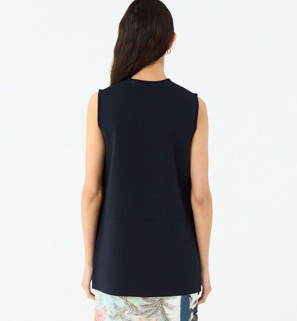 MACPHEE「ミラノリブ チュニックプルオーバー」|ニット・セーター|