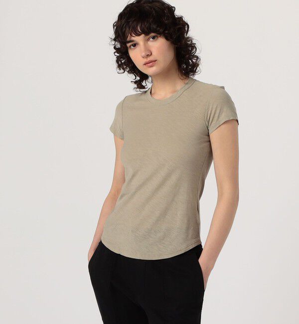 JAMES PERSE「スラブジャージー クルーネックTシャツ WUA3037」|Tシャツ・カットソー|