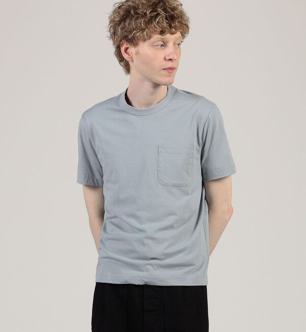 JAMES PERSE「コットンリネン ポケットTシャツ MCBJ3750」|Tシャツ・カットソー|