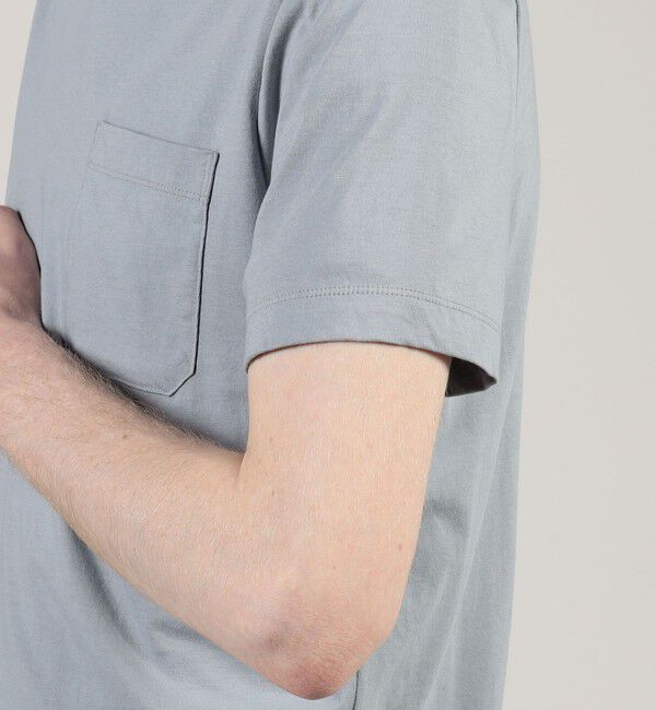 JAMES PERSE「コットンリネン ポケットTシャツ MCBJ3750」|Tシャツ・カットソー|