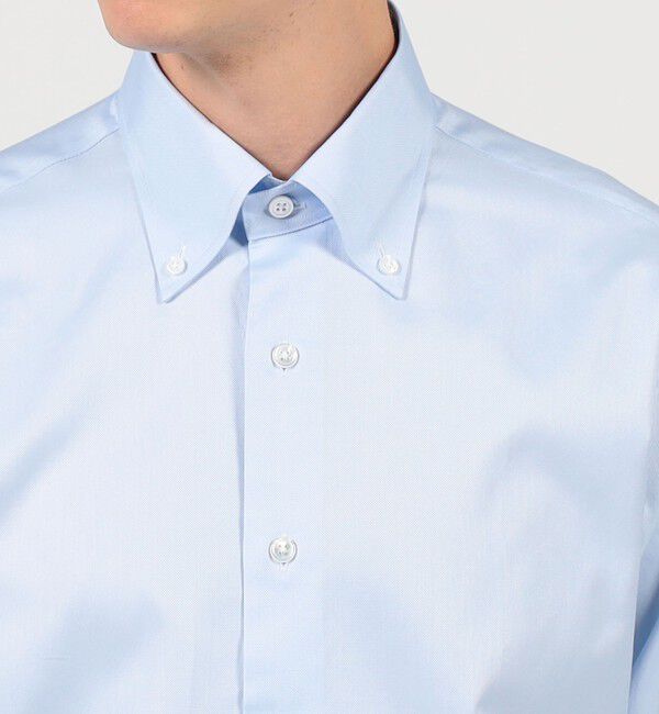 TOMORROWLAND MENS「100/2ギザコットン ロイヤルオックスフォード ボタンダウン ドレスシャツ」|シャツ・ブラウス|