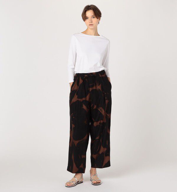 TOMORROWLAND GOODS「HAVERSACK ボタニカルプリント イージーパンツ」|その他|