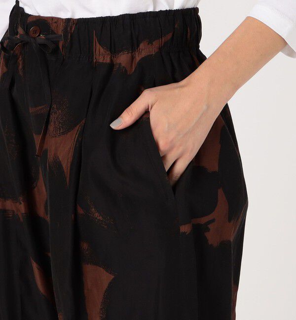 TOMORROWLAND GOODS「HAVERSACK ボタニカルプリント イージーパンツ」|その他|