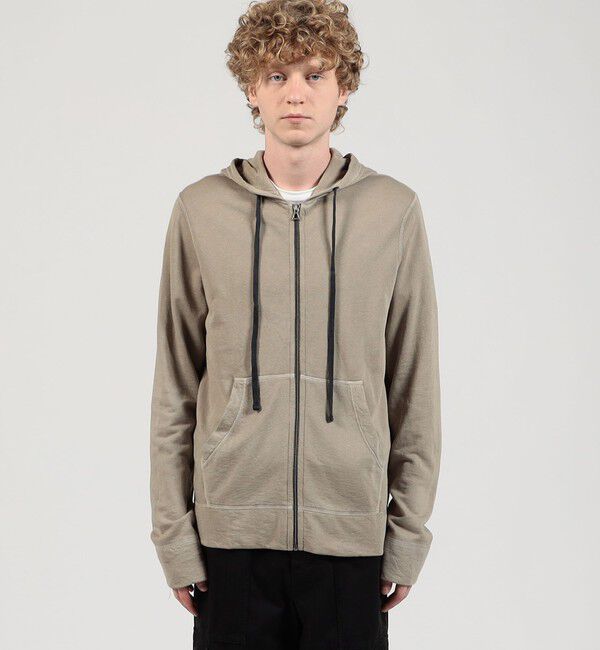 JAMES PERSE「バックパイルスエット ジップアップパーカ MXA2130」|パーカー|