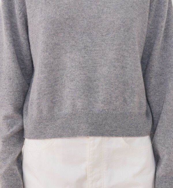 GALERIE VIE「スコットランドカシミヤ クレリックプルオーバー」|ニット・セーター|