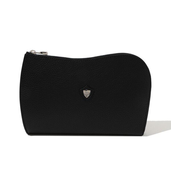 TOMORROWLAND GOODS「Chambord Sellier PETIT ANGERS シュリンクレザー クラッチバッグ LAGUN」|クラッチバッグ|