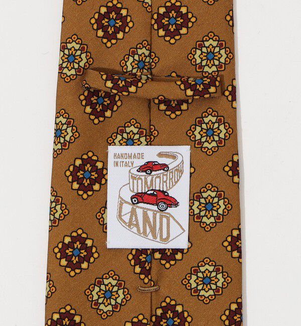 TOMORROWLAND GOODS「TOMORROWLAND MADE IN ITALY シルクプリント 小紋柄ネクタイ」|ネクタイ・蝶ネクタイ|