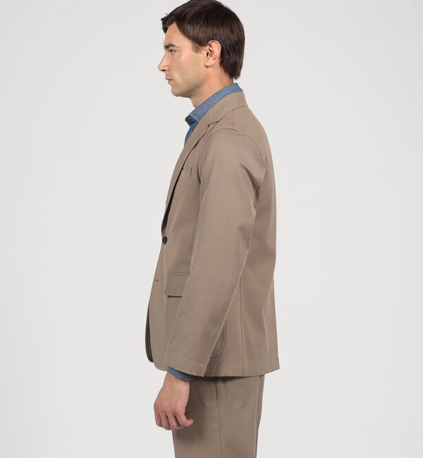 TOMORROWLAND MENS「コットンウール シングルブレステッド3Bジャケット SONDRIO」|テーラードジャケット|