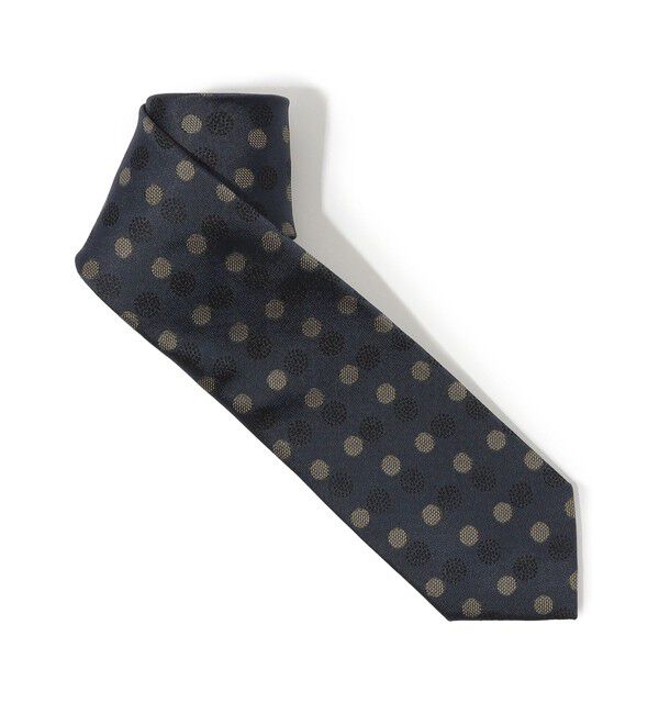 TOMORROWLAND GOODS「TOMORROWLAND シルクジャガード ドット柄ネクタイ」|ネクタイ・蝶ネクタイ|