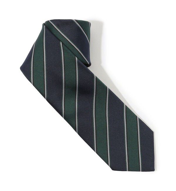 TOMORROWLAND GOODS「TOMORROWLAND シルクジャガード レジメンタルストライプネクタイ」|ネクタイ・蝶ネクタイ|66 ブルー系