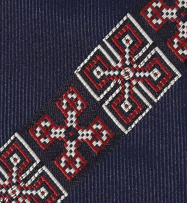 TOMORROWLAND GOODS「TOMORROWLAND シルク 小紋柄 ナローネクタイ」|ネクタイ・蝶ネクタイ|