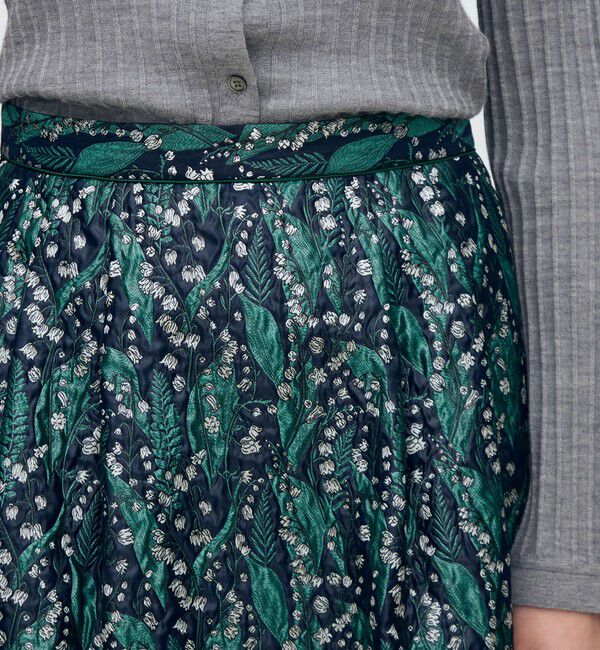 TOMORROWLAND collection「リリーベル タックAラインスカート」|スカート|