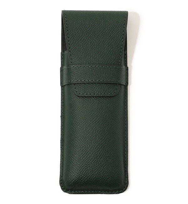 TOMORROWLAND GOODS「【別注】BROOKLYN MUSEUM シュリンクレザー ペンケース」|その他|57 カーキ