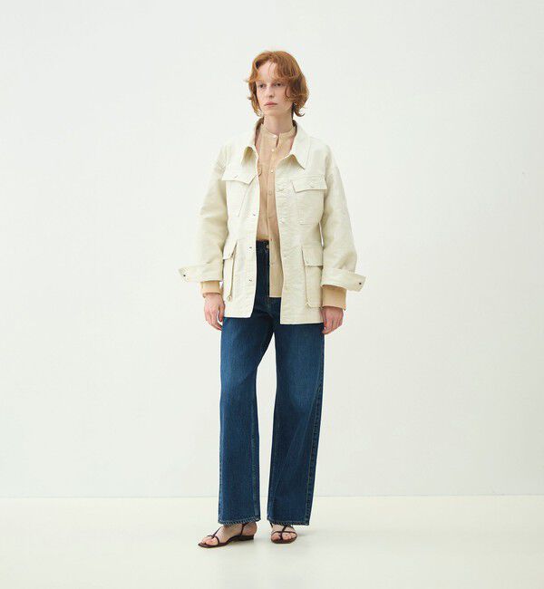 MACPHEE「ヘビーモールスキン ミリタリージャケット」|ミリタリージャケット|