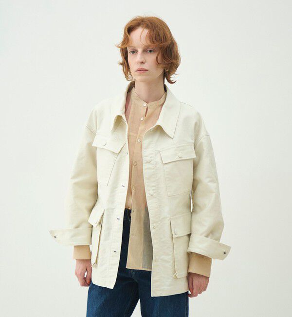 MACPHEE「ヘビーモールスキン ミリタリージャケット」|ミリタリージャケット|