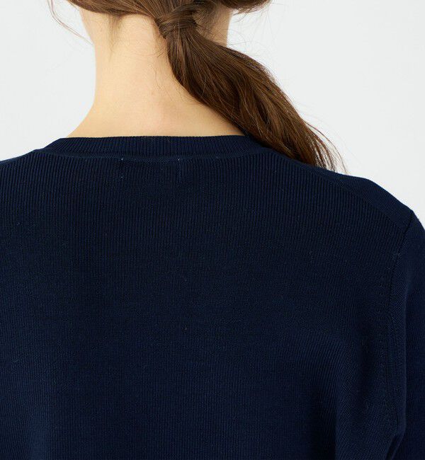 Ballsey「パールコンビ ポケットプルオーバー」|ニット・セーター|