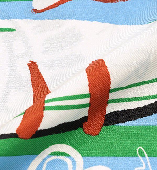 TOMORROWLAND GOODS「manipuri 三角スカーフミニ」|バンダナ・スカーフ|