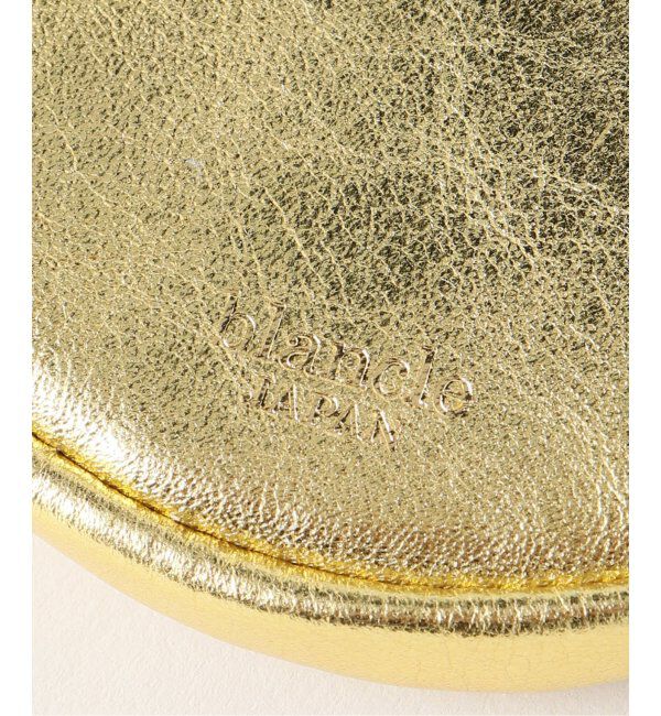  「【blancle/ ブランクレ】M.LETHER CIRCLE POUCH」|ポーチ|