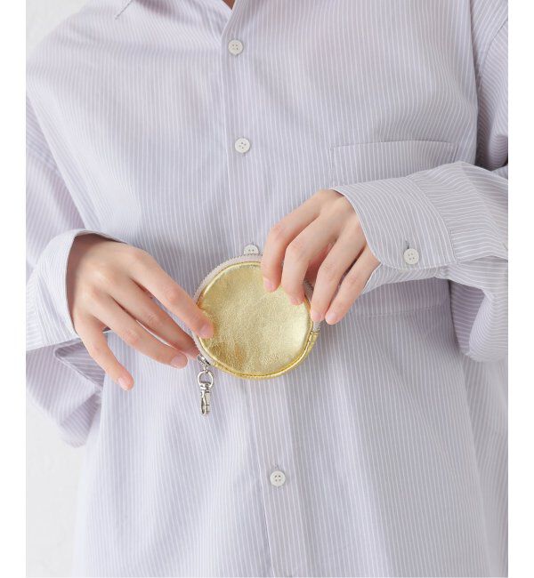  「【blancle/ ブランクレ】M.LETHER CIRCLE POUCH」|ポーチ|