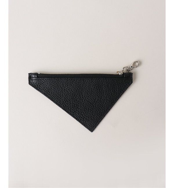  「【blancle/ ブランクレ】T.LETHER TRIANGLE POUCH」|ポーチ|