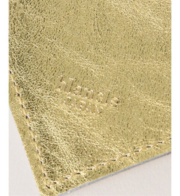  「【blancle/ ブランクレ】M.LETHER TRIANGLE POUCH」|ポーチ|