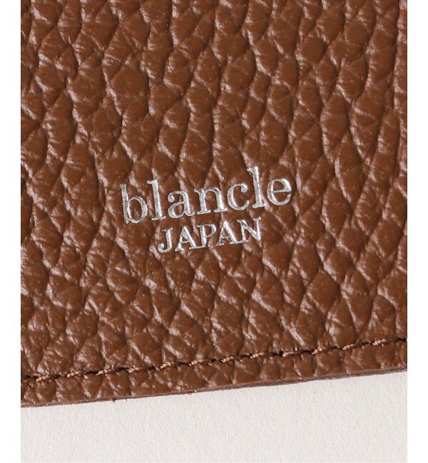  「【blancle/ ブランクレ】T.LETHER SEMI CIRCLE POUCH」|ポーチ|