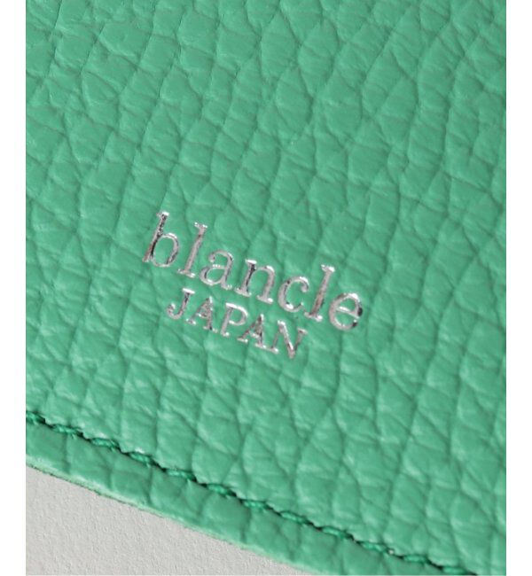  「【blancle/ ブランクレ】T.LETHER SEMI CIRCLE POUCH」|ポーチ|