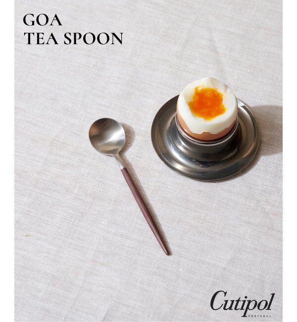 journal standard Furniture「【Cutipol/クチポール】GOA TEA SPOON BR&times;SV　ティースプーン」|食器・キッチングッズ|ブラウン