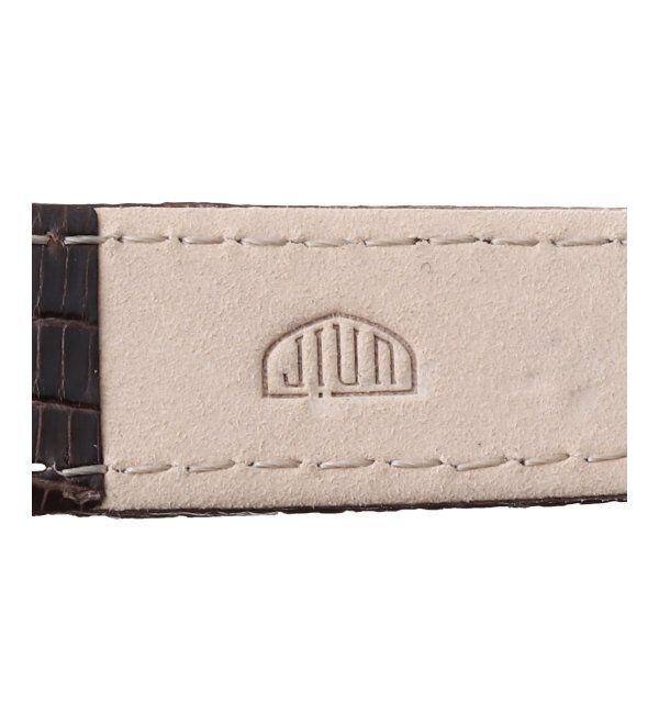 HIROB「lizard leather belt 15mm」|その他|