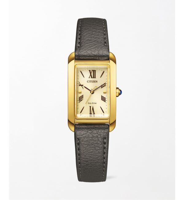 HIROB「CITIZEN L SQUARE Collection EW5622-09P Gold」|腕時計|ゴールド