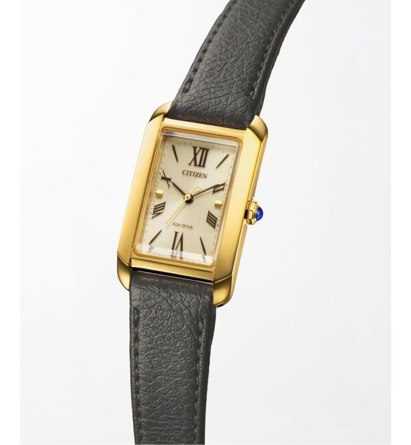 HIROB「CITIZEN L SQUARE Collection EW5622-09P Gold」|腕時計|