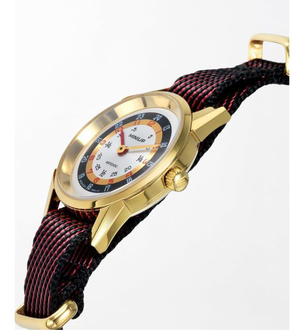 HIROB「LIP MINILIP 671970 Red」|腕時計|