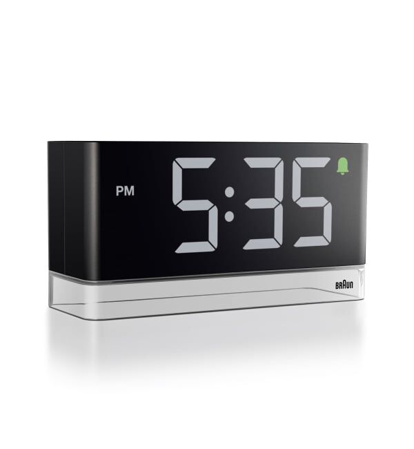 HIROB「《予約》BRAUN DIGITAL ALARM CLOCK BC27B」|クロック・置時計|