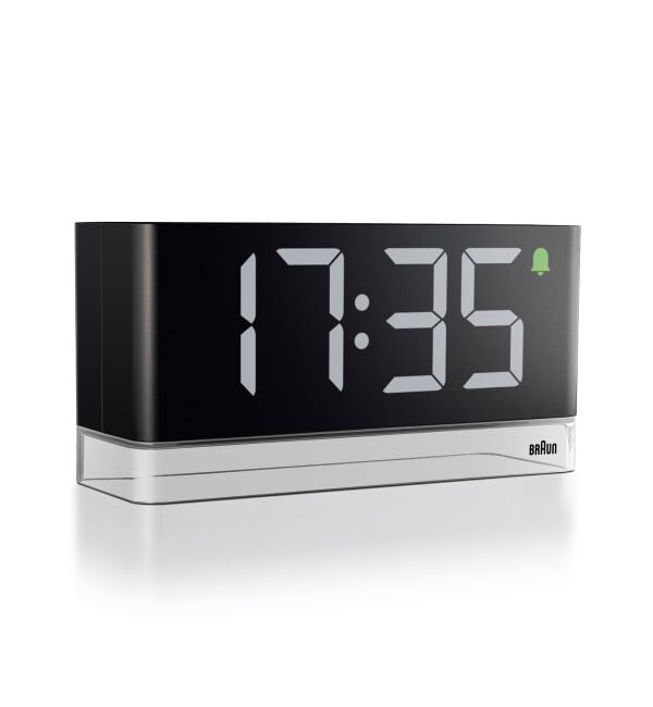HIROB「《予約》BRAUN DIGITAL ALARM CLOCK BC27B」|クロック・置時計|