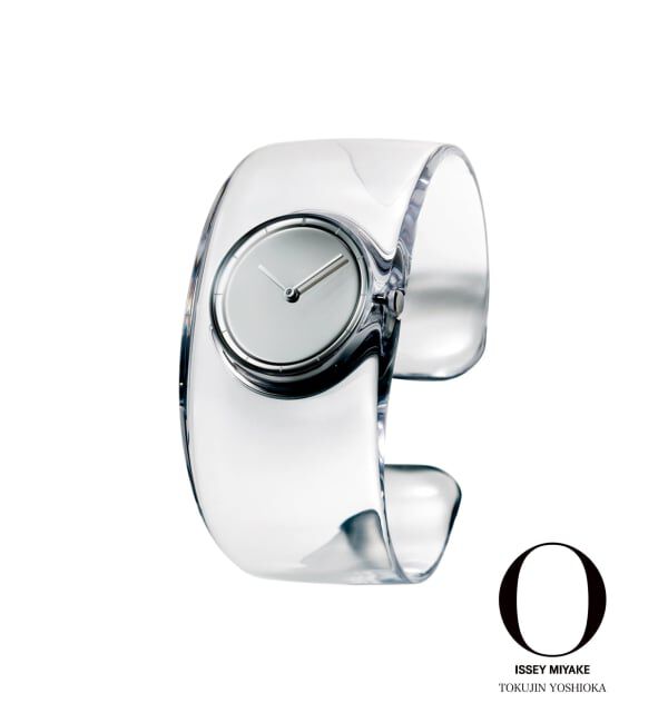 HIROB「ISSEY MIYAKE O SILAW001 Clear」|腕時計|ホワイト