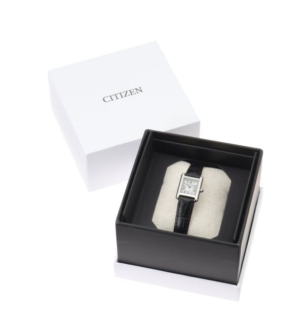 HIROB「CITIZEN Kii Classic Square EG2790-12A Silver」|腕時計|