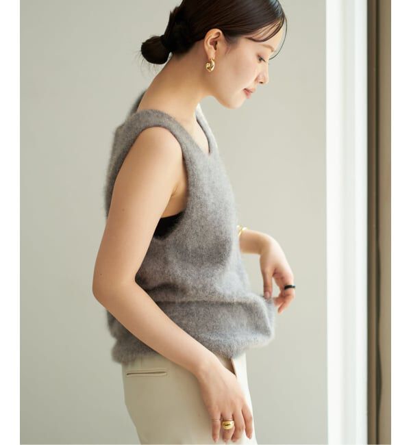 Plage「Light Fur タンク」|ニット・セーター|
