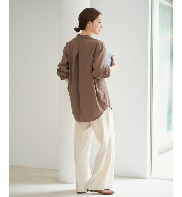 Plage「Sway Back Tuck シャツ」|シャツ・ブラウス|