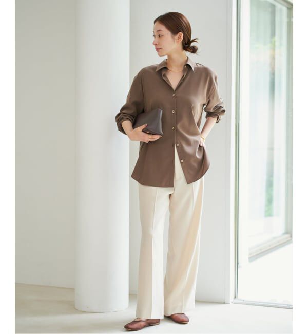 Plage「Sway Back Tuck シャツ」|シャツ・ブラウス|