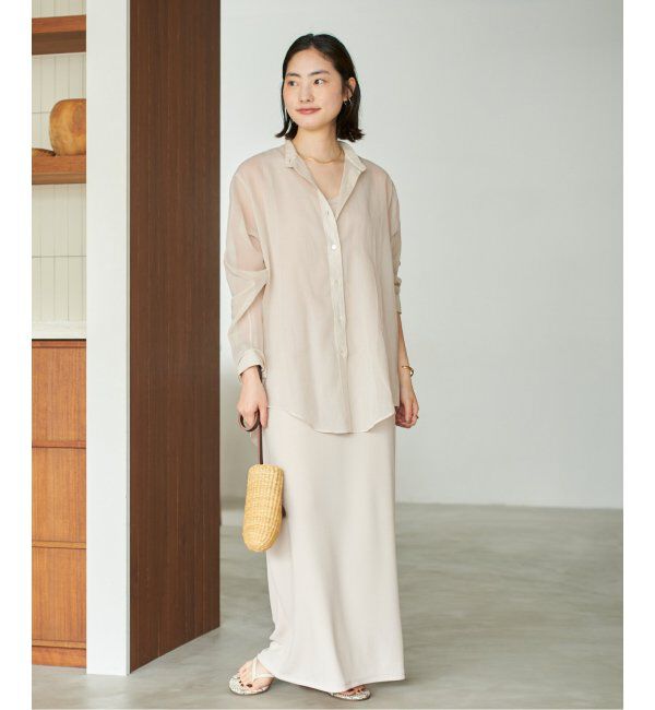 Plage「organdy sheer シャツ」|シャツ・ブラウス|