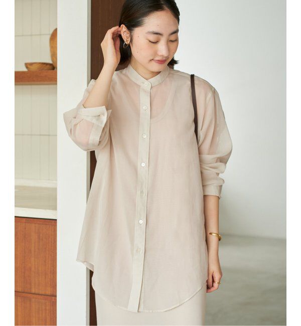 Plage「organdy sheer シャツ」|シャツ・ブラウス|