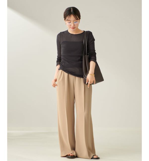 Plage「《追加》Mesh Sheer ロンT 4」|Tシャツ・カットソー|